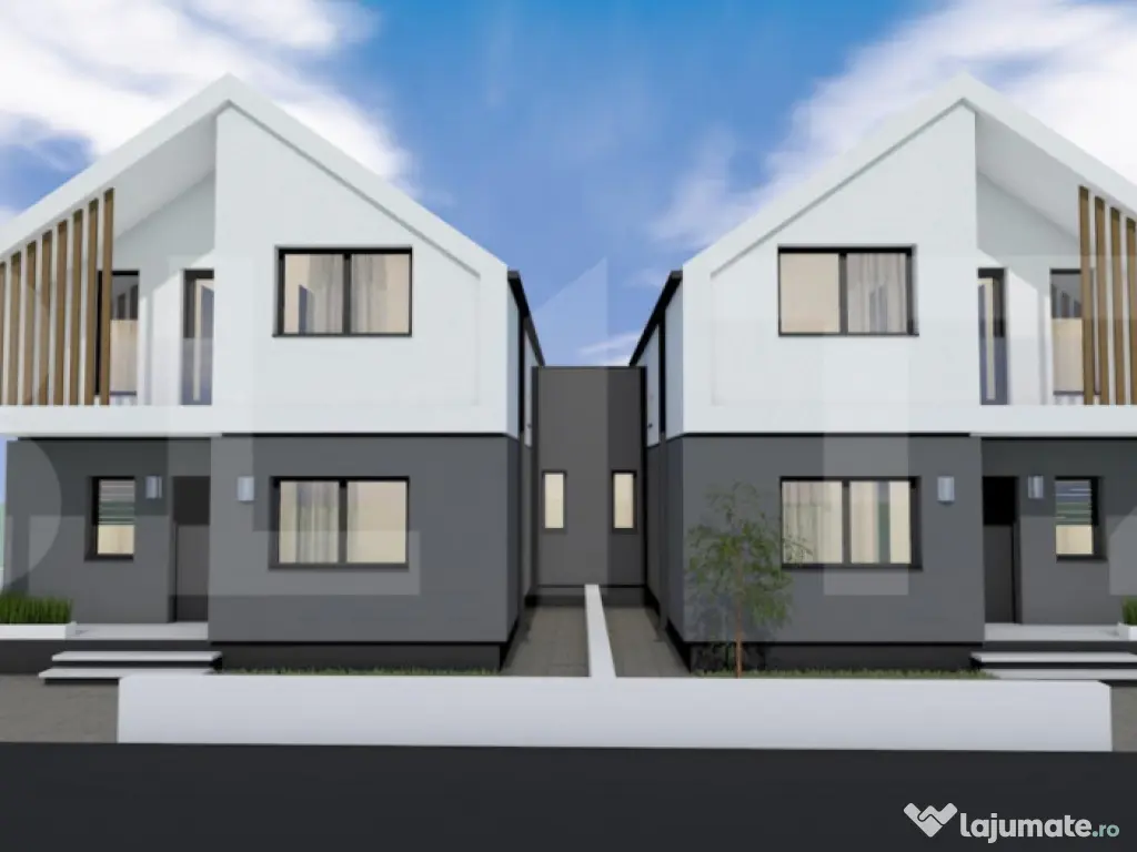 Duplex stil Nordic 4 camere Mosnita Noua