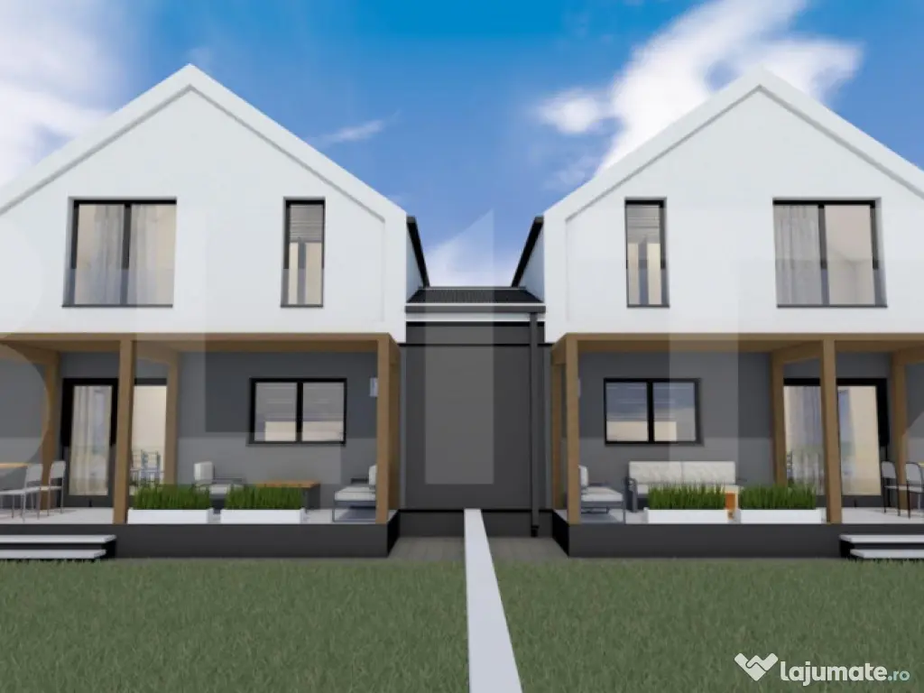 Duplex stil Nordic 4 camere Mosnita Noua