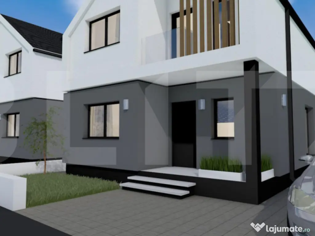 Duplex stil Nordic 4 camere Mosnita Noua