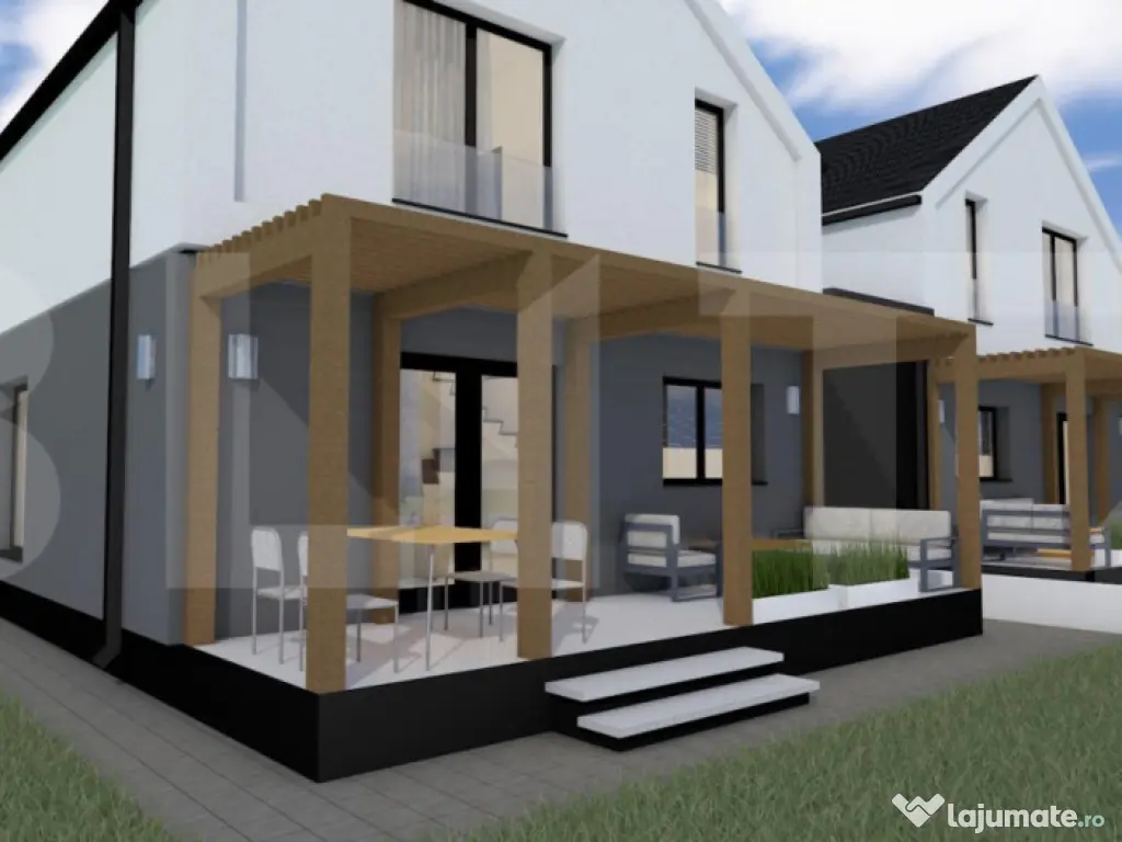 Duplex stil Nordic 4 camere Mosnita Noua