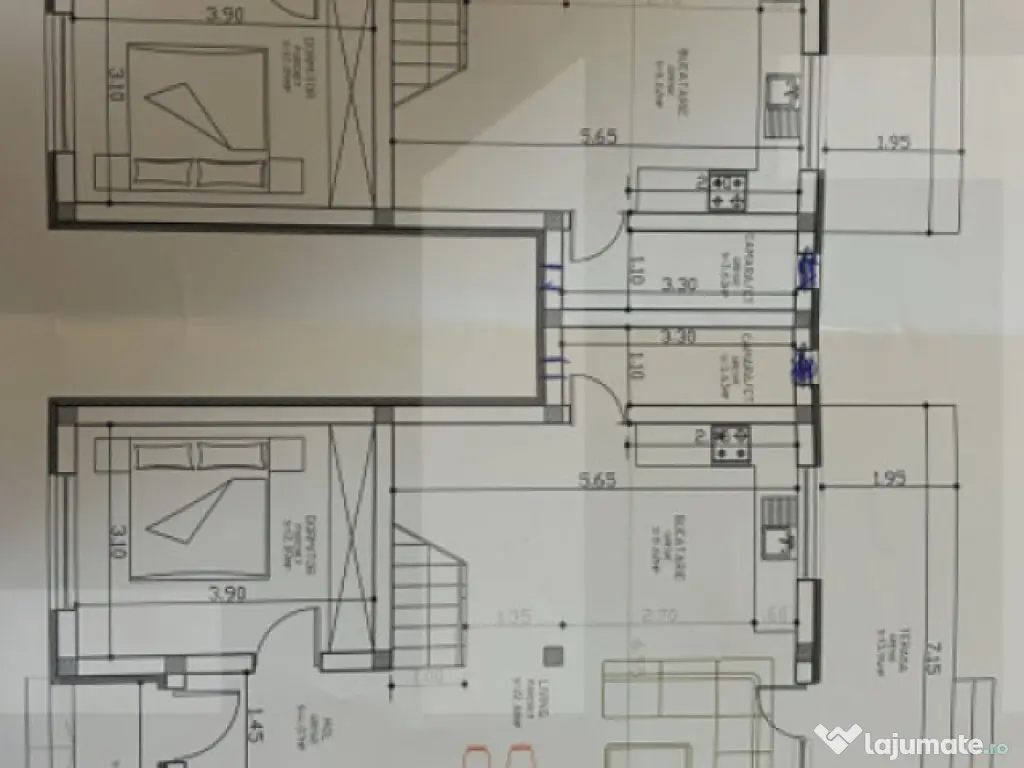 Duplex stil Nordic 4 camere Mosnita Noua