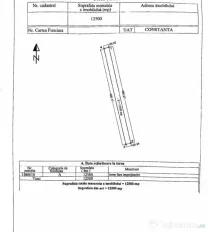 Teren de vânzare situat în zona Sere – Heliport, Constan
