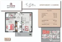 2 camere | Prelungirea Ghencea | 61.41 mp | Etaj 2 | Fina...