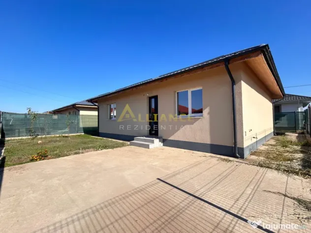 Casa individuala mobilata si utilata-3 camere-pod-beci