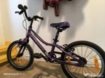Bicicleta copii giant arx 16 f/w purple 16'' cu roti ajutatoare dedicate giant