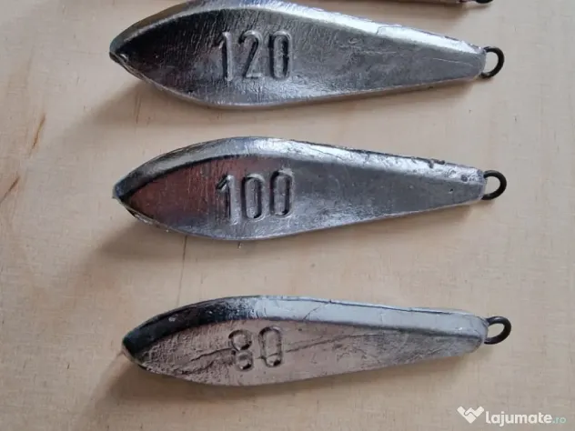 Plumb pescuit dunăre balta... de la 20 la 800gr