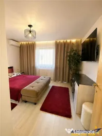 Studio mobilat, utilat, etaj 1, terasa, loc parcare, Tractor