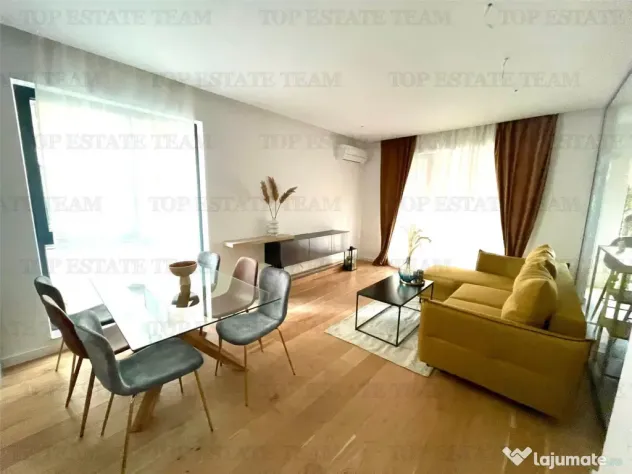 Apartament de inchriat 2 camere,gradina, parcare, Nusco City