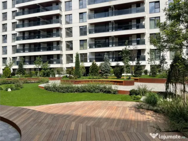 Apartament de inchriat 2 camere,gradina, parcare, Nusco City