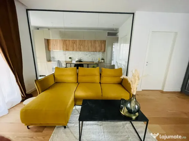 Apartament de inchriat 2 camere,gradina, parcare, Nusco City