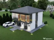 Vila , 110 mp utili, 4 camere - Complex nou (16 vile) 