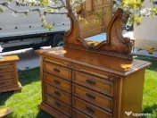 dormitor complet din lemn masiv 