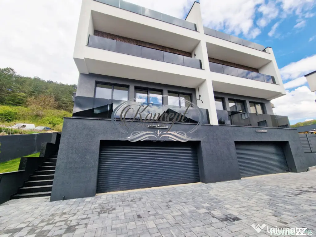 Casa exclusivista cu terasa si vedere panoramica - Floresti (Cluj)