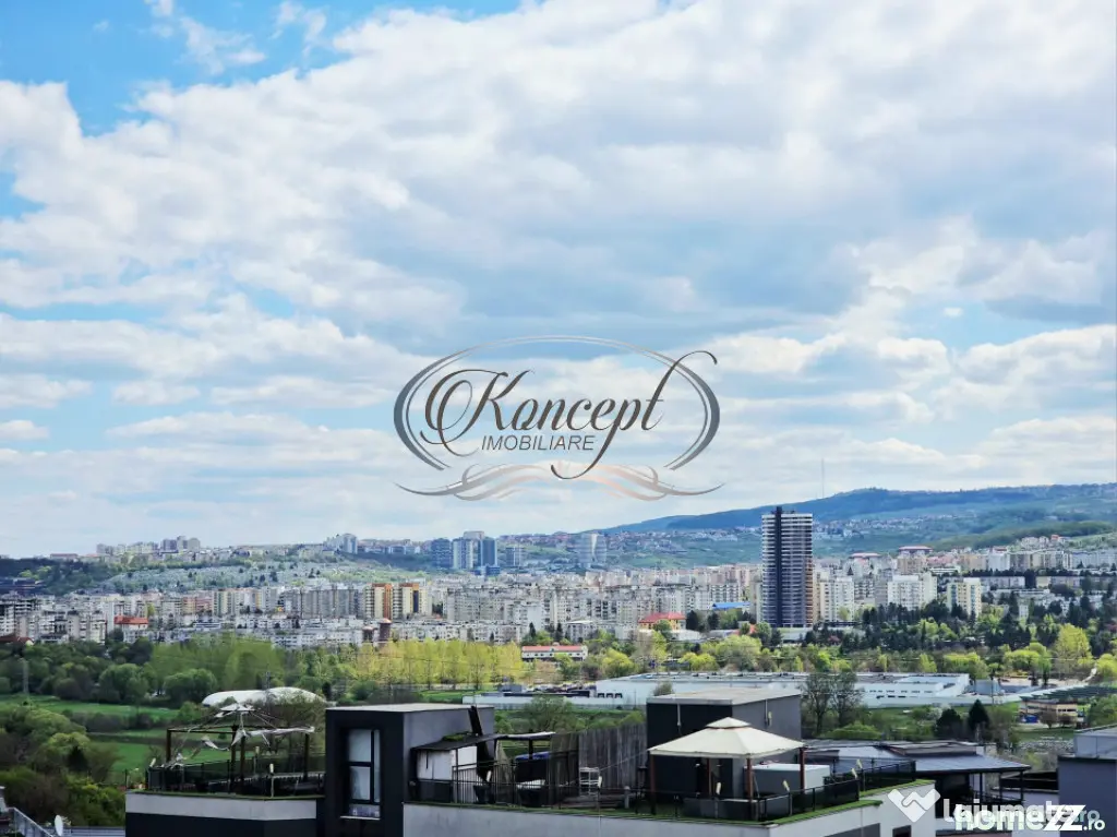 Casa exclusivista cu terasa si vedere panoramica - Floresti (Cluj)