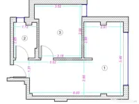 Apartament 2 camere, 44 mp, finisat, zona Donath 