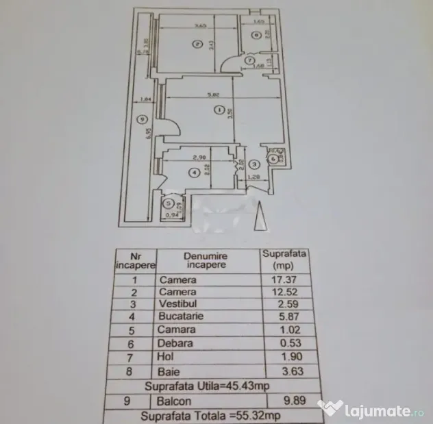 Apartament 2 Camere - Tineretului - Dimitrie Cantemir