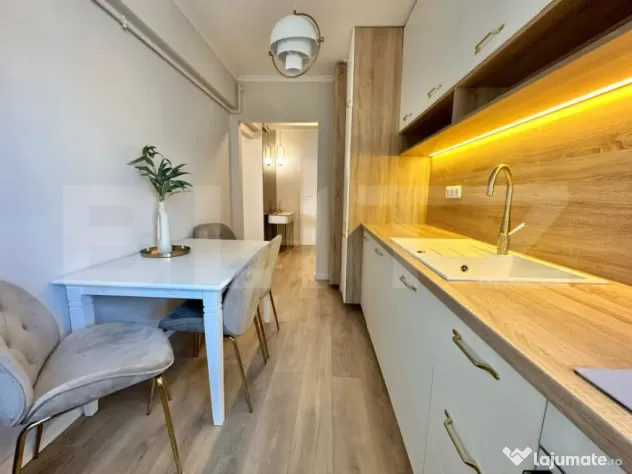 Apartament modern, complet mobilat si utilat, zona centrala