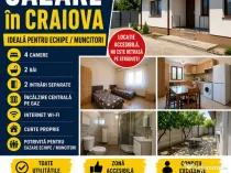 Chirie Cazare ieftina/spatiu comercial Cazare muncitori Echipe Depozit