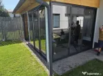 Inchideri terase si balcoane,sisteme glisante fără barieră termică,geam termopan