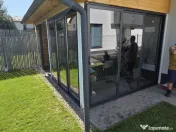 Inchideri terase si balcoane,sisteme glisante fără barieră termică,geam termopan 