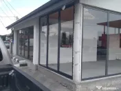Inchideri terase si balcoane,sisteme glisante fără barieră termică,geam termopan 