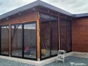 Inchideri terase si balcoane,sisteme glisante fără barieră termică,geam termopan 