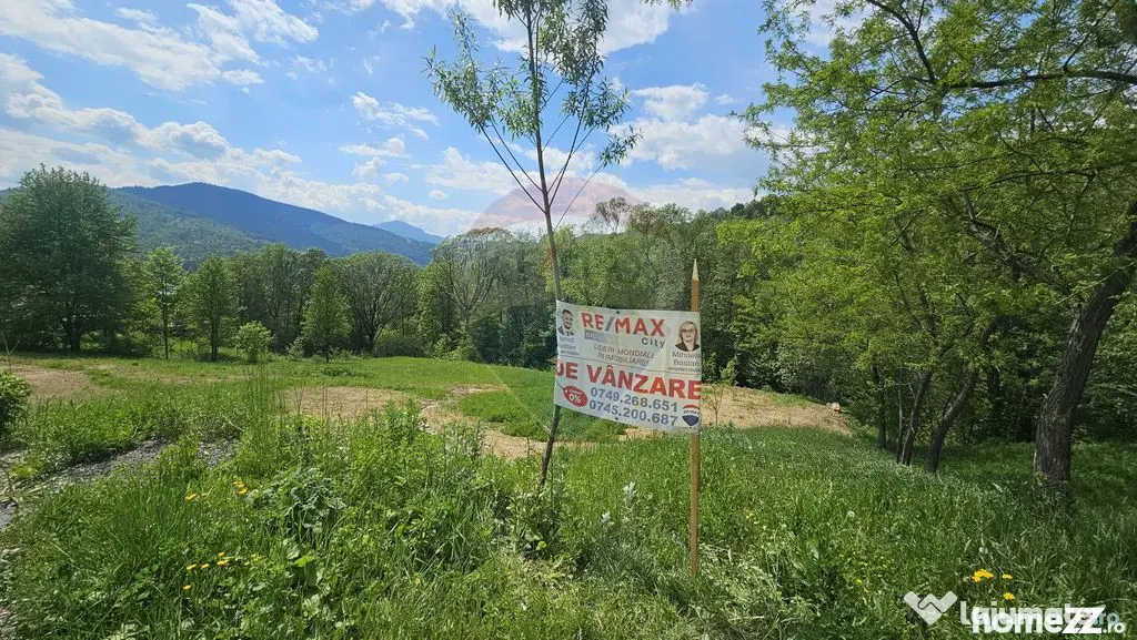 Teren de vanzare cu vedere la Ceahlău și Lacul Bicaz