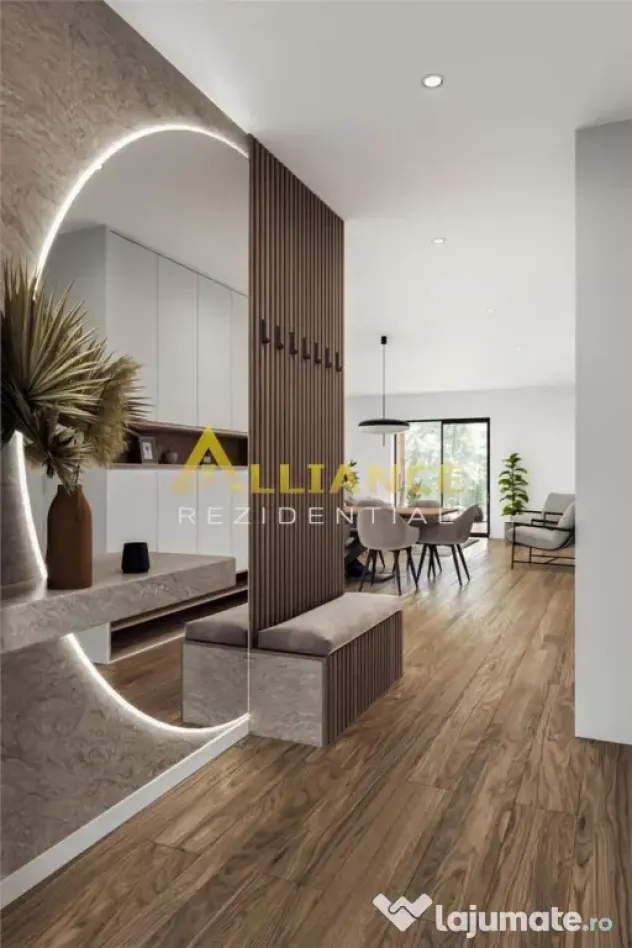 NOU Apartament 2 camere cu gradina