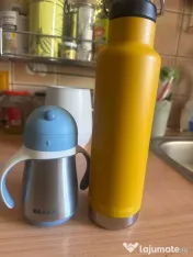 Termos Klean Kanteen si cana Beaba noi/nefolosite 