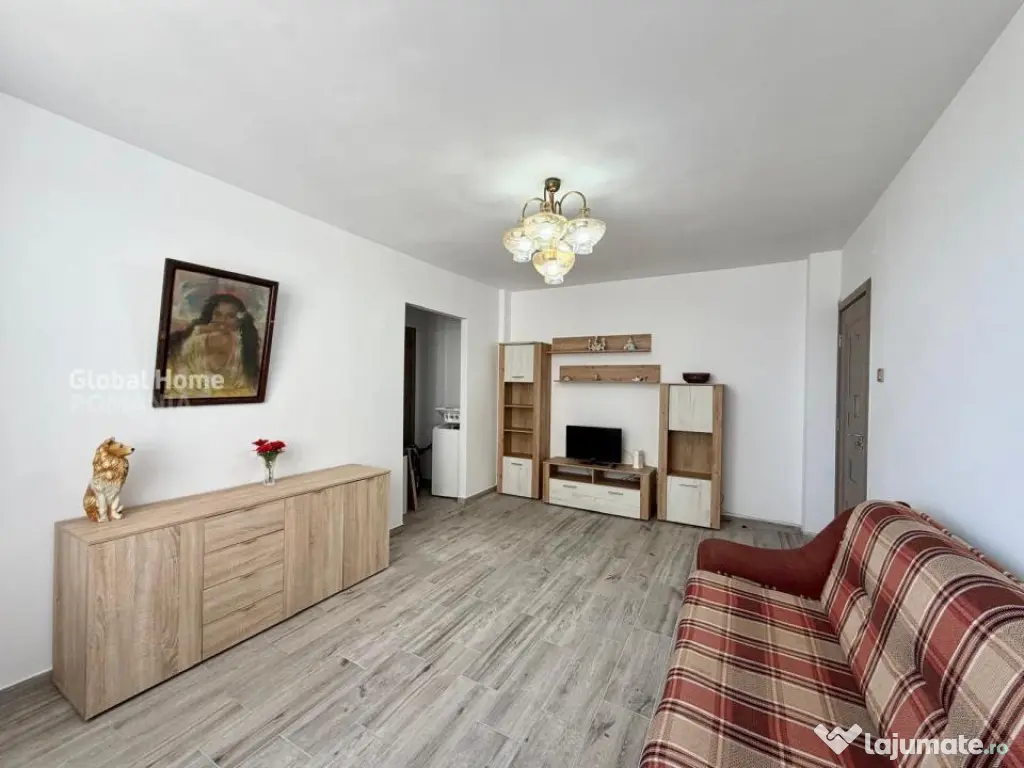 Dinicu Golescu - Apartament 2 Camere | Balcon | Mobilat + Ut