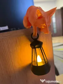 Lampa/veioza in forma de vulpe