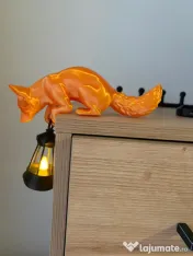 Lampa/ veioza in forma de vulpe 