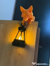 Lampa/ veioza in forma de vulpe 