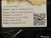 JKBMS JK-B1A20S15P Smart Active Balance BMS 