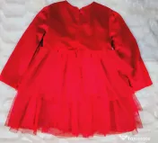 Rochiță Mayoral Festivă Nouă Etichetă – Roșu Regal fata 36 luni 3 ani 98 cm 