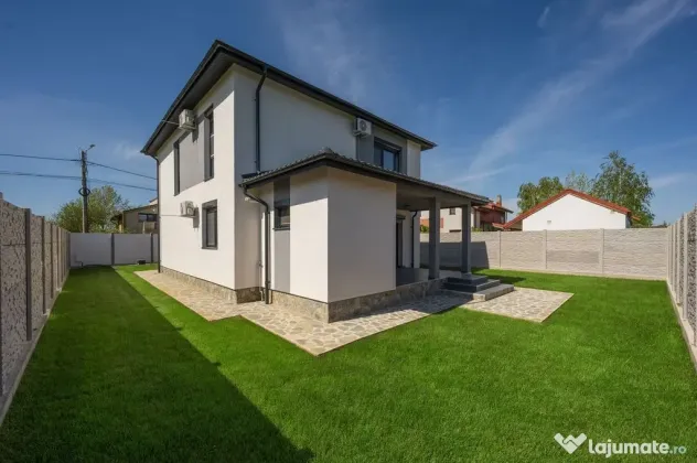 CASA TIPLA, Racordata la toate Utilitățile ! Domnești !