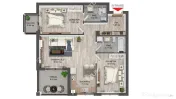 Apartament 3 camere balcon terasa parcare boxa zona Brana Se 