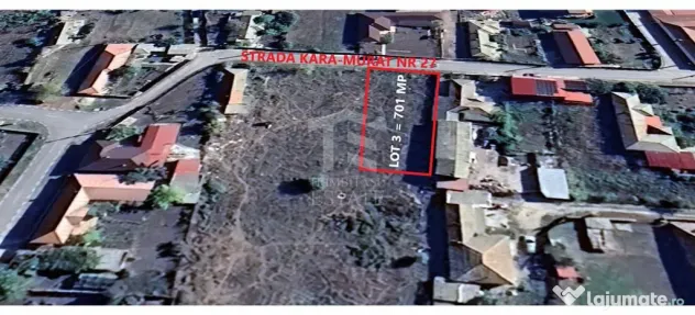 Lot Premium 701 mp – Strada Kara-Murat: Baza ideală pe...