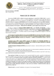 Vânzare licitație publică OPEL, model CORSA 2009 