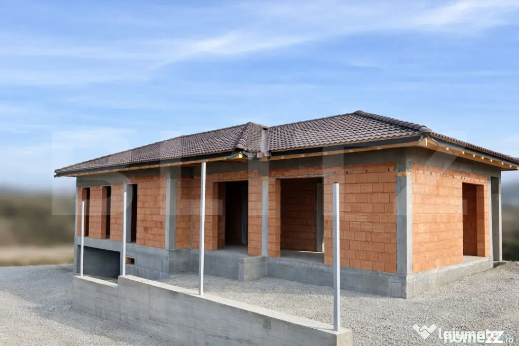 Vila moderna cu 3 dormitoare, terasa eleganta si garaj dublu - Chinteni (Cluj)