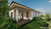 Vila moderna cu 3 dormitoare, terasa eleganta si garaj dublu 