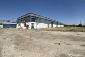 Hala industrială de inchiriat 1200mp, platforma betonata, 