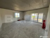 Casa individuala Santandrei cu placa de beton si gard imprej 