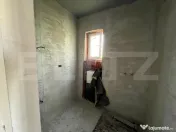 Casa individuala Santandrei cu placa de beton si gard imprej 