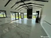 Casă modernă pe un nivel, 500 mp teren, zona Partoș - Alb 