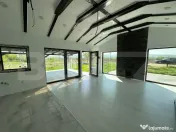 Casă modernă pe un nivel, 500 mp teren, zona Partoș - Alb 