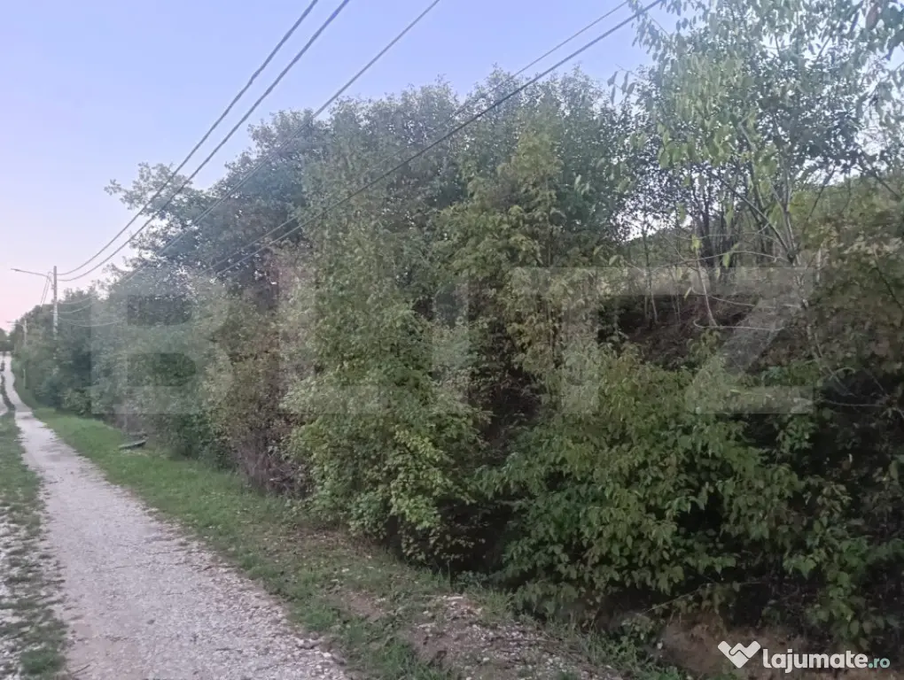 Teren intravilan parcelabil 600–900 mp, utilități, zona