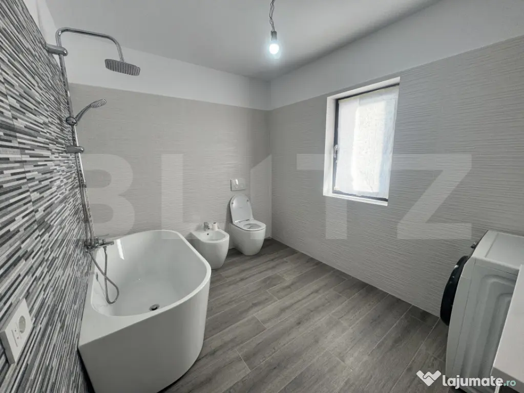De închiriat – jumătate de duplex, construcție nouă