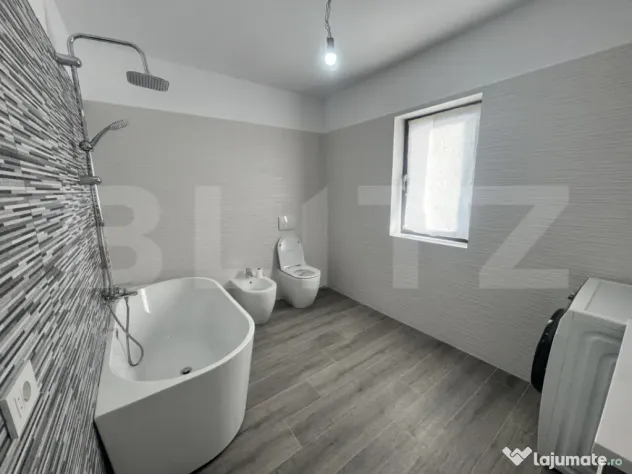 De închiriat – jumătate de duplex, construcție nouă