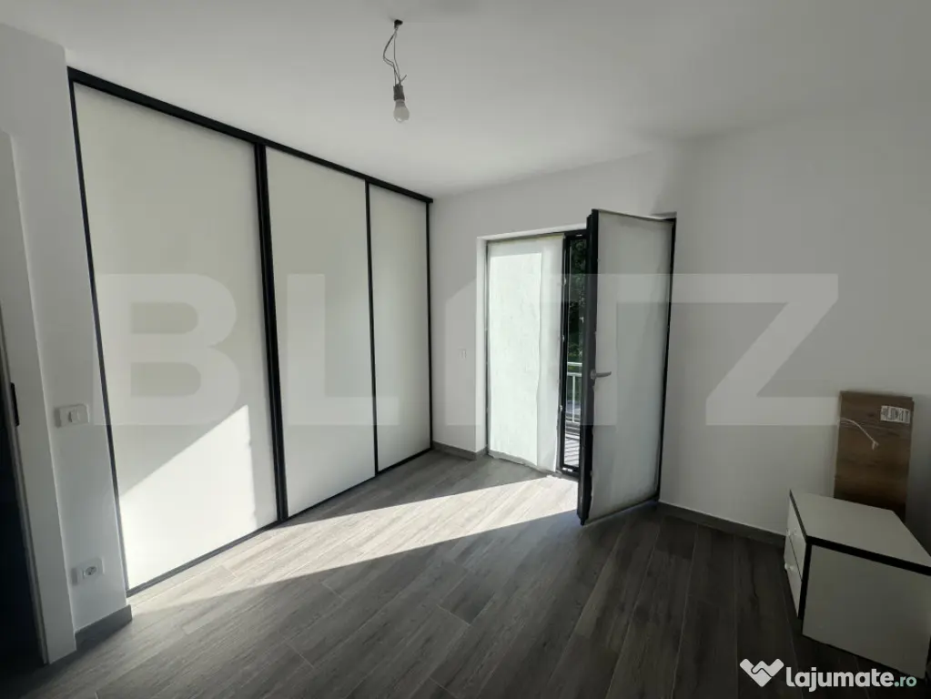De închiriat – jumătate de duplex, construcție nouă